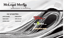 Desktop Screenshot of mcleanmedia.net